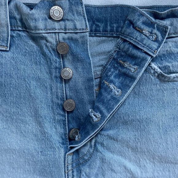 Cheeky short high rise denim shorts - Picture 4 of 5